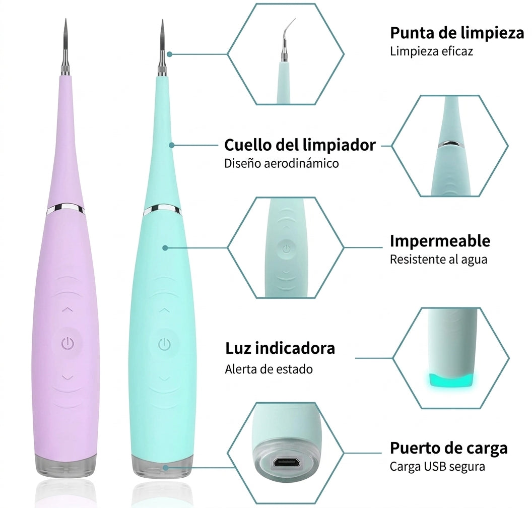 Removedor de sarro Dental Recargable