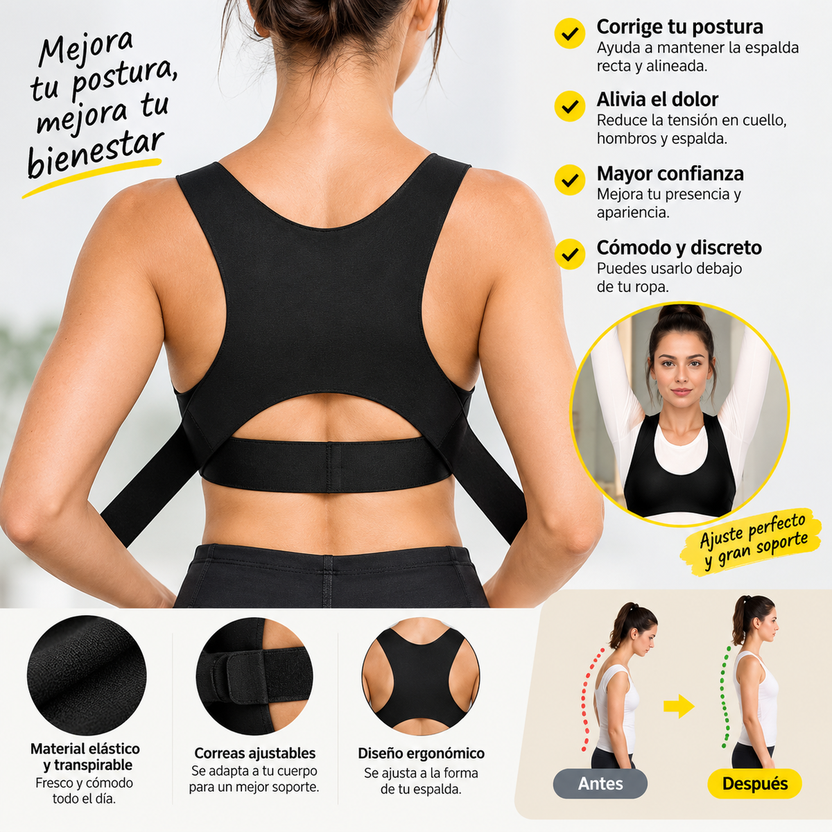 SOSTEN CORRECTOR DE POSTURA