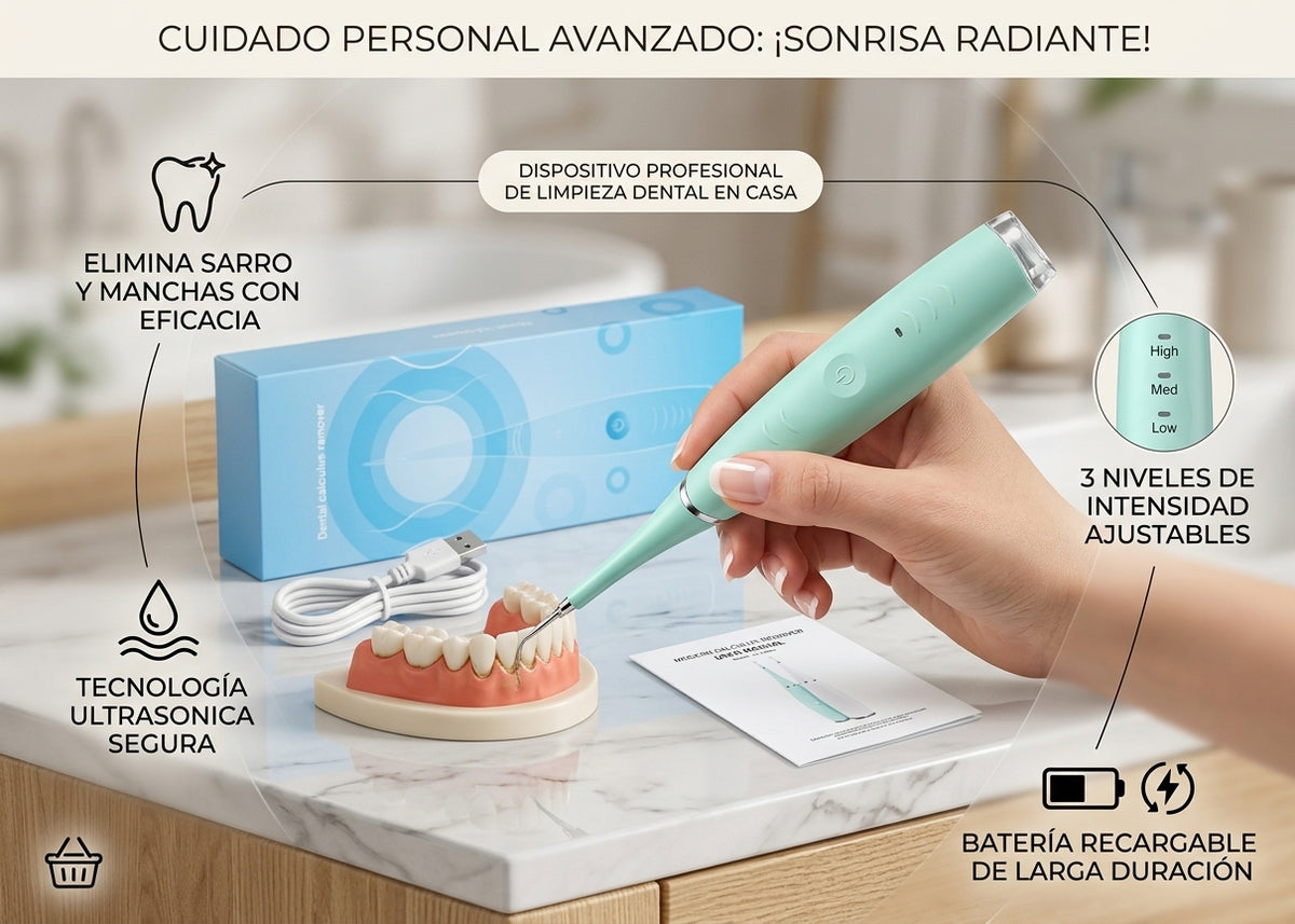 Removedor de sarro Dental Recargable
